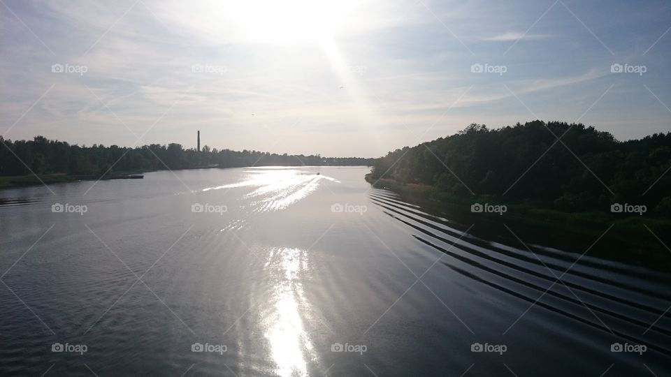 sunny river