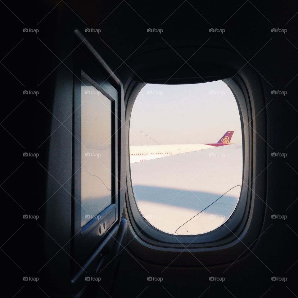 Leaving on the jetplane. Took off from Thailand