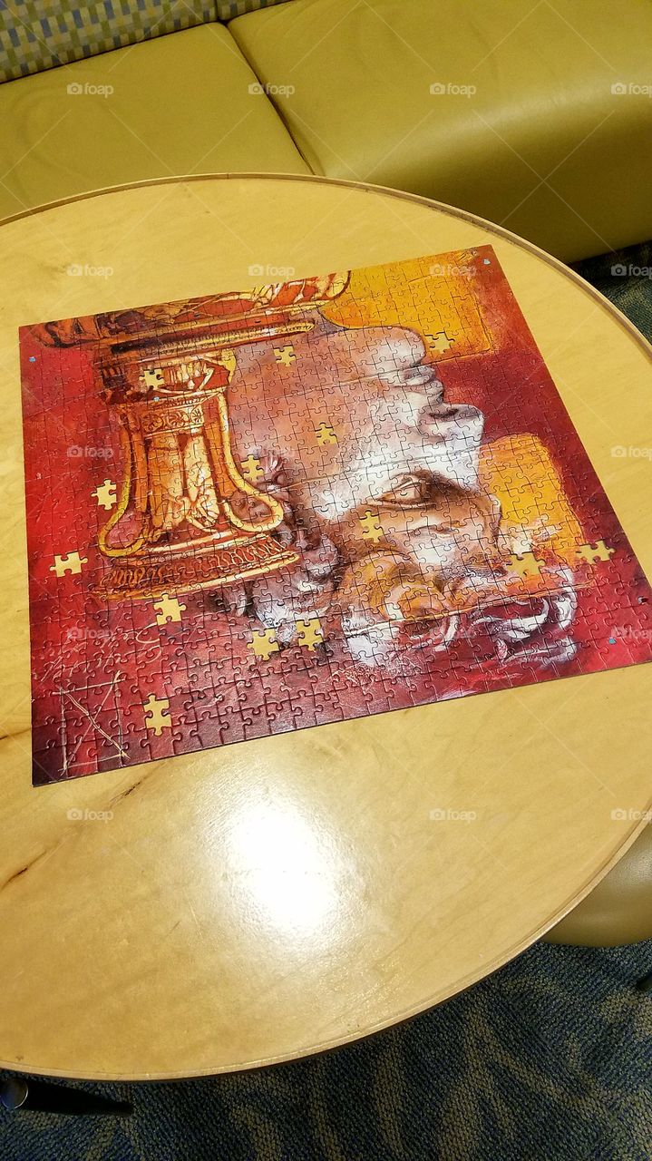 puzzle that's been worked