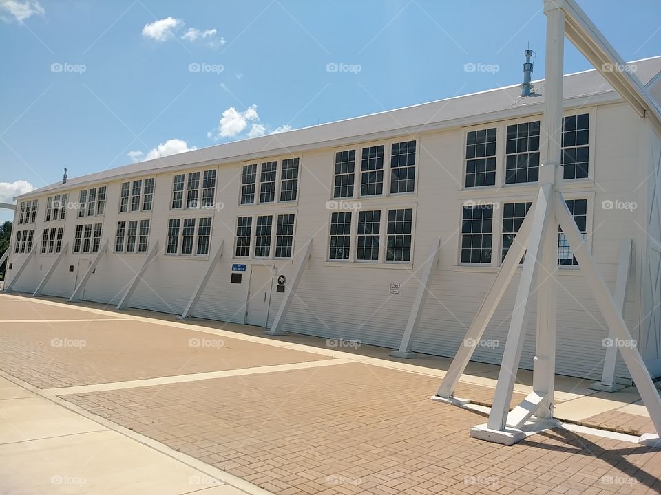 Hangar 9 in San Antonio, Brooks City Base, Only Surviving Air Force Hangar from World War 1