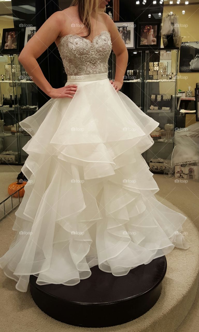 wedding dress shopping