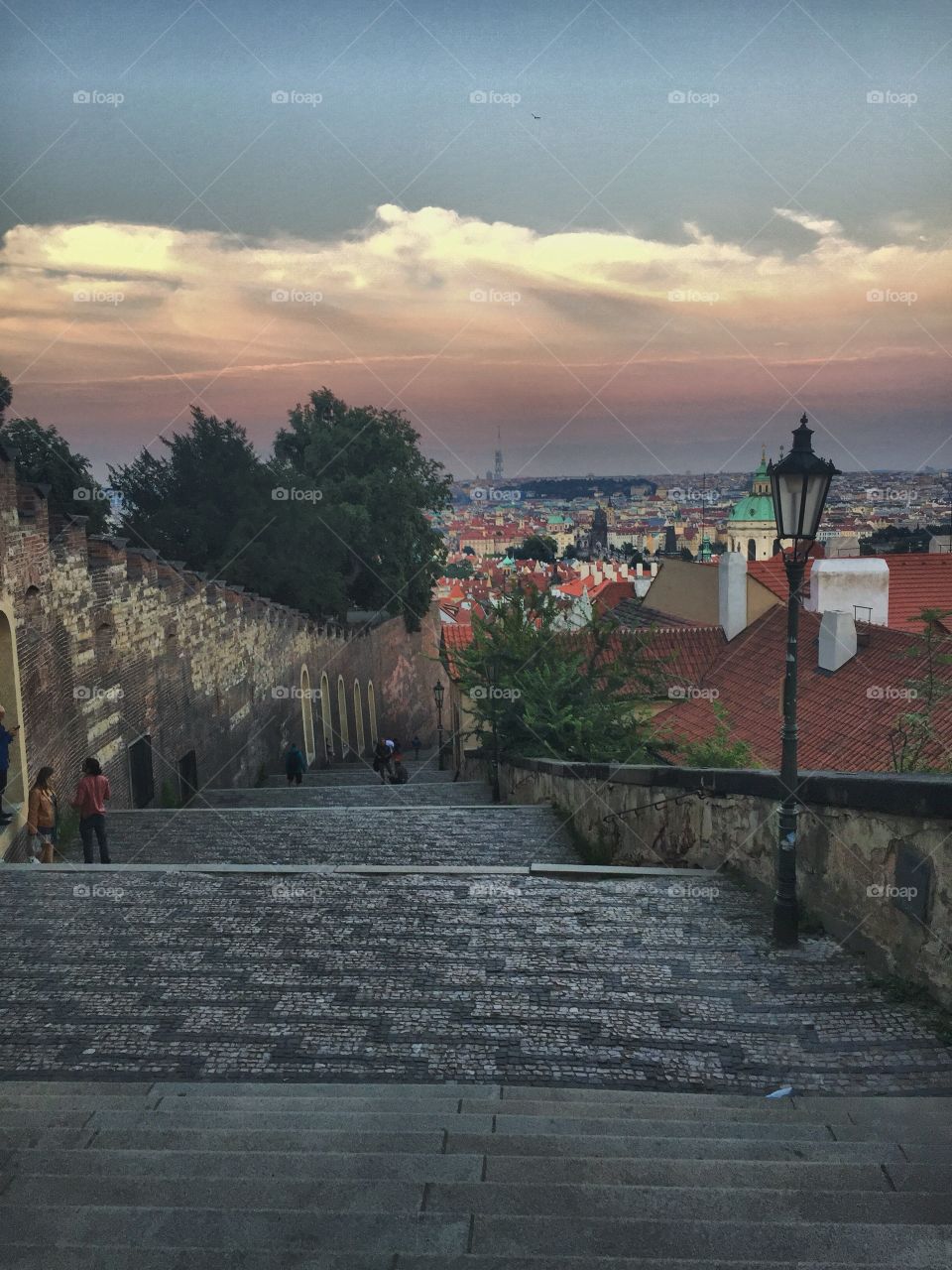 Prague Castle scenery