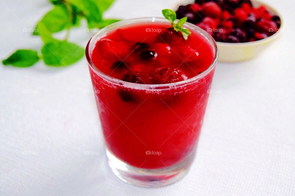 Berry juice 