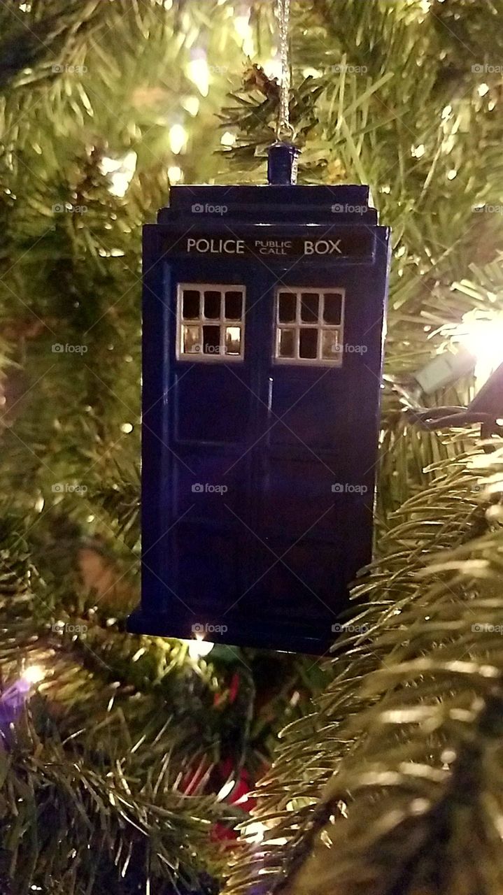 Dr. Who Christmas Ornament