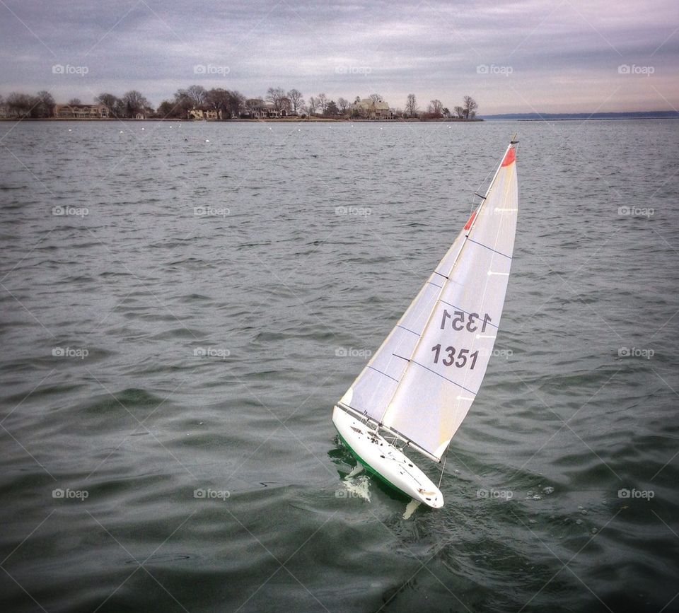 Model sailboat 