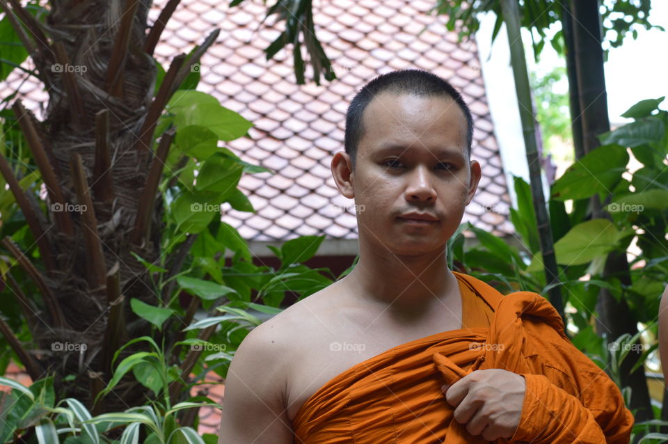 Buddhist monk thailand