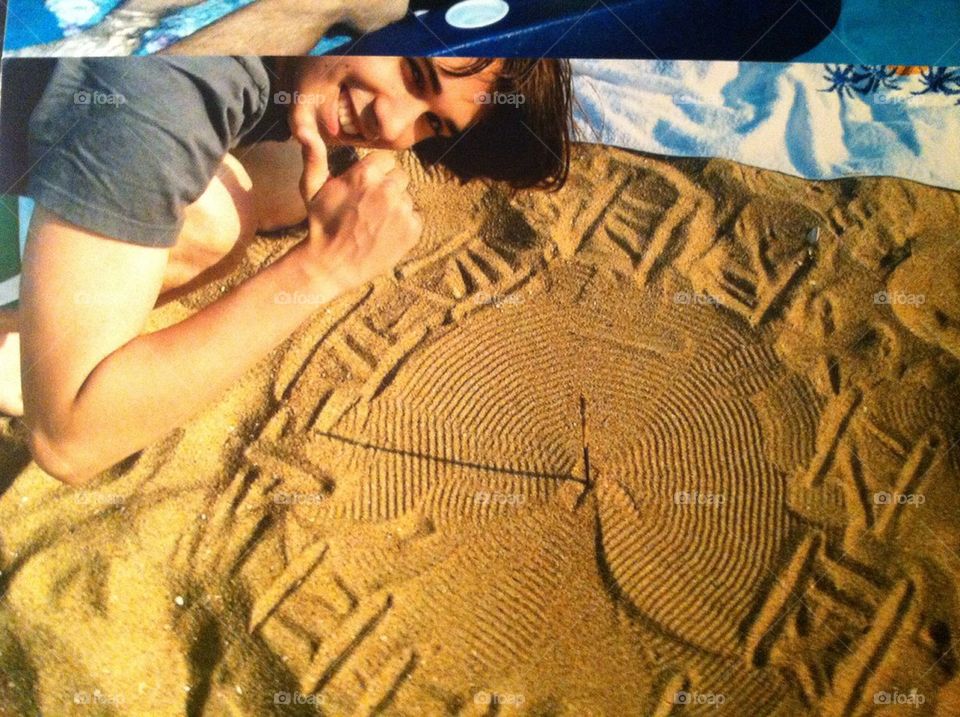 Sand clock