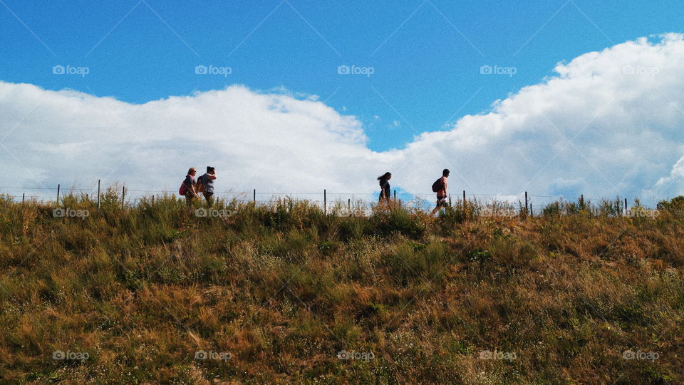 tracking under the clouds
