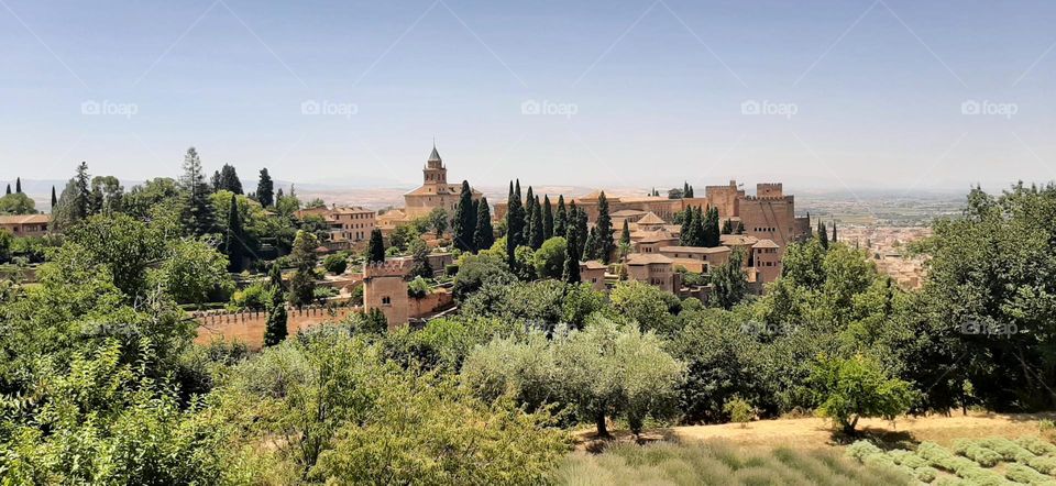 Vistas panorámicas Alhambra