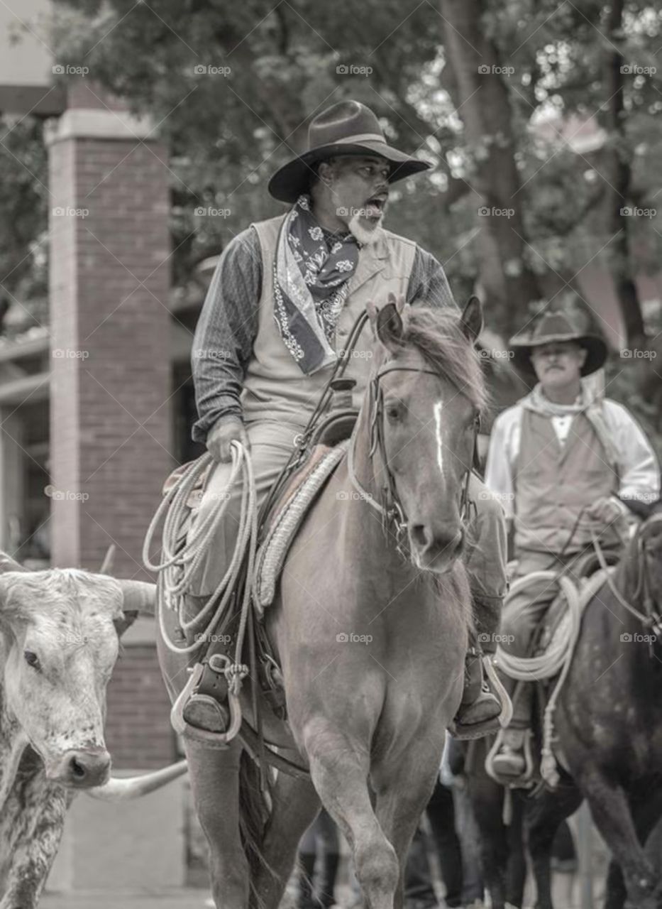 Stockyards Cowboys . Please come and visit our cowboys at the Ft Worth Stockyards for its a Texas story. 
