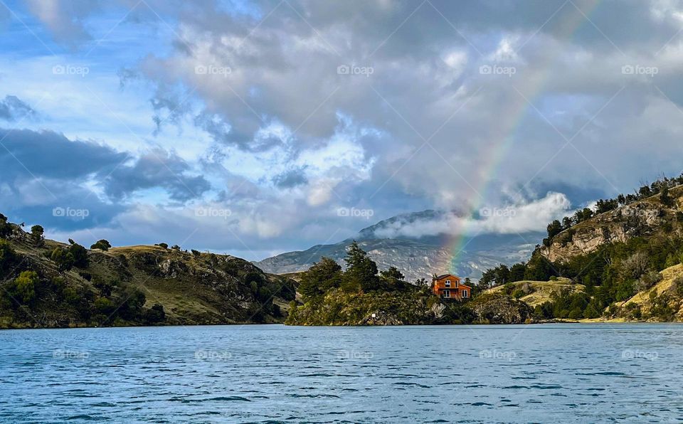 Rainbow house