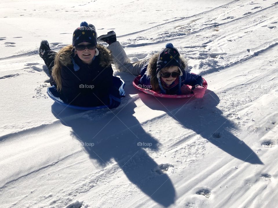 Sledding!