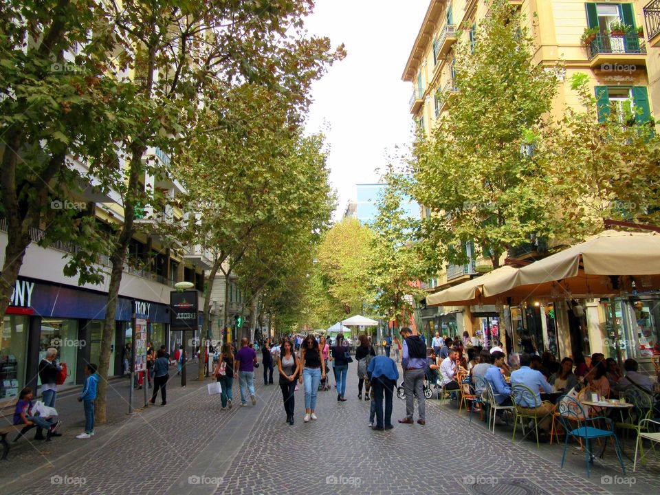 Autumn at Vomero  (Naples ).