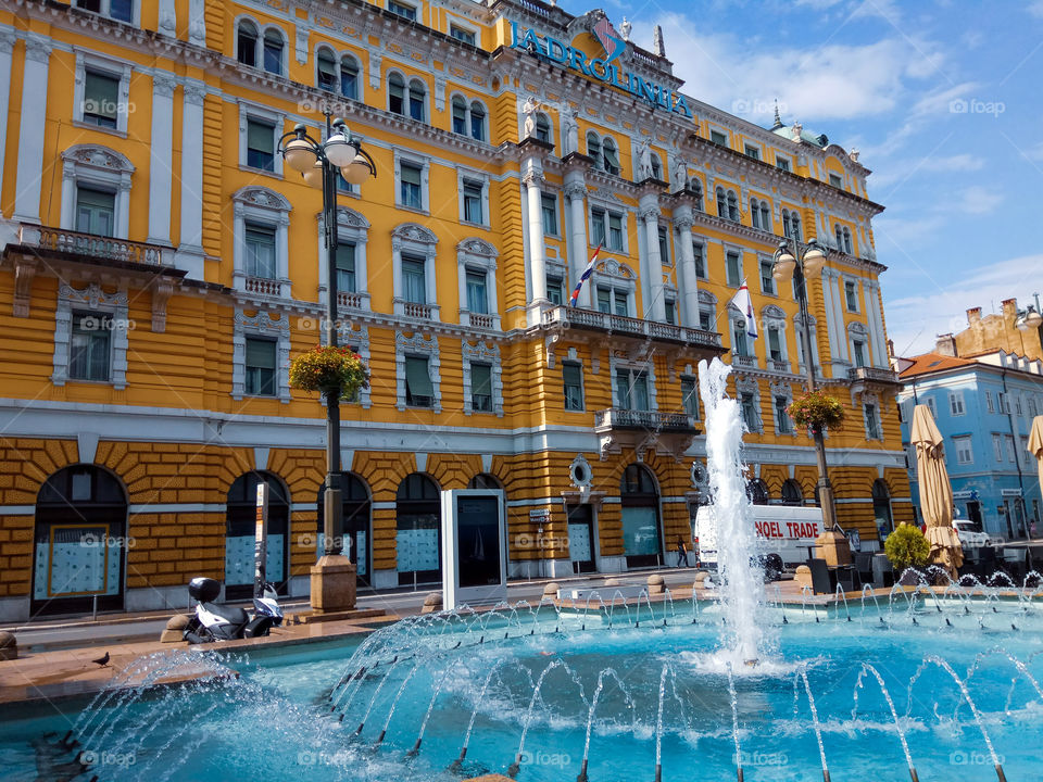Fountain on the small square