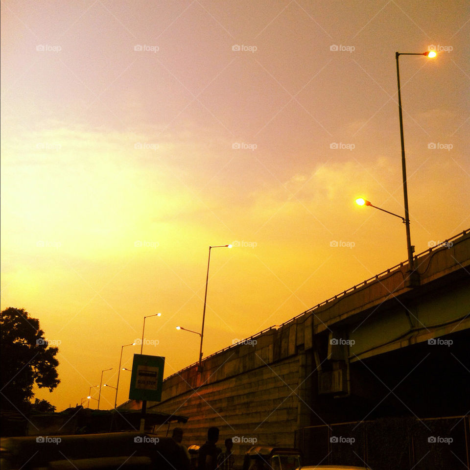 goldan brij bharuch india sunset night sunlight by dilip.vaghamshi