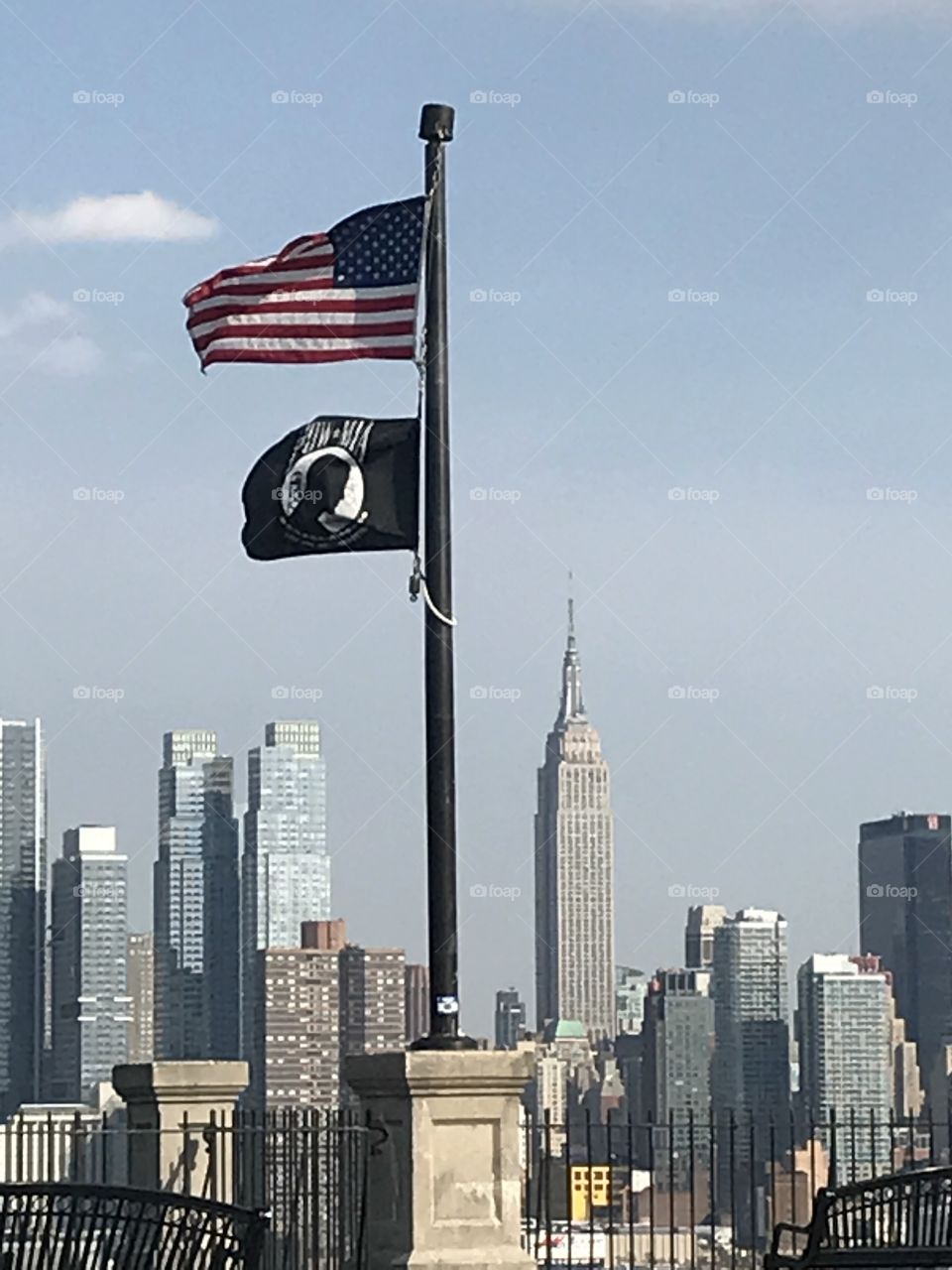 Flags on the Hudson 