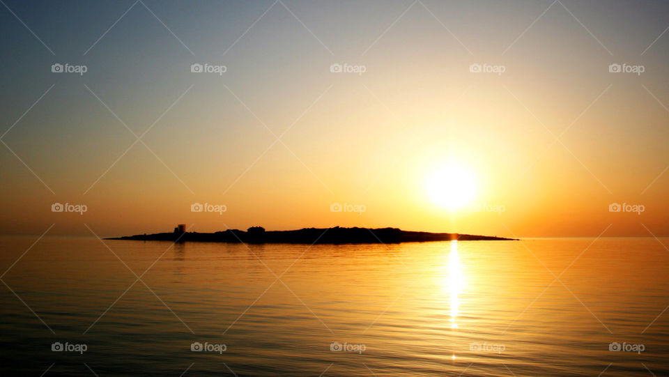 sky sweden sunset sea by linderborg