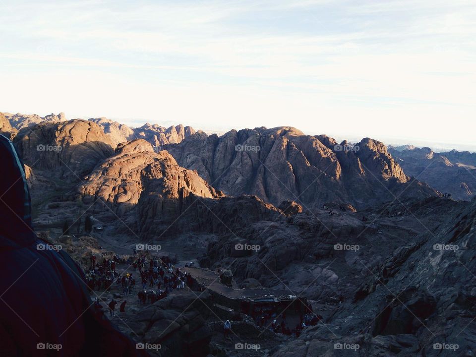 climbing a mountain ⛰️