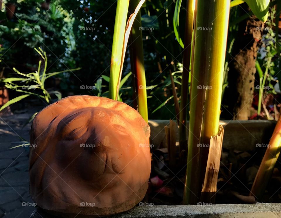 Decoration thing in the garden 