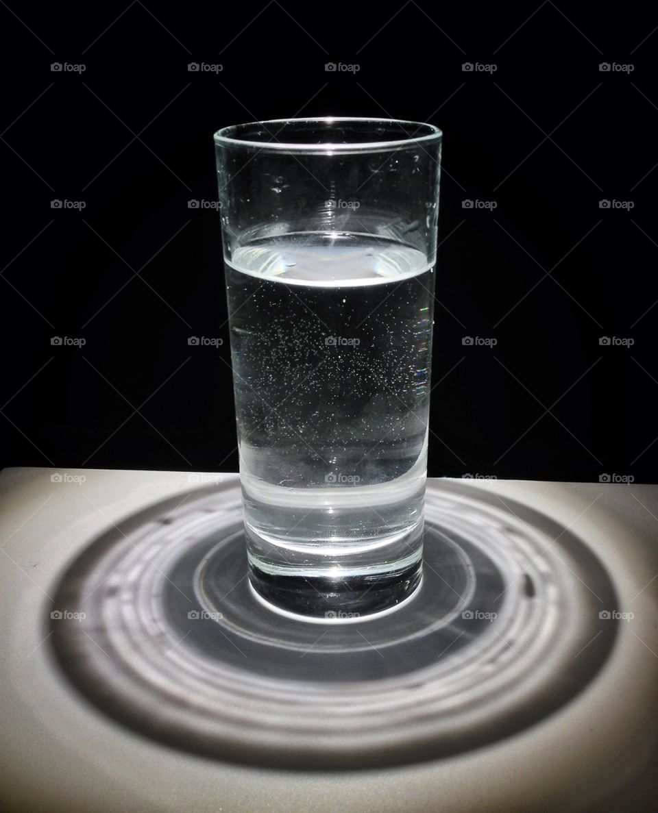 Glass of water