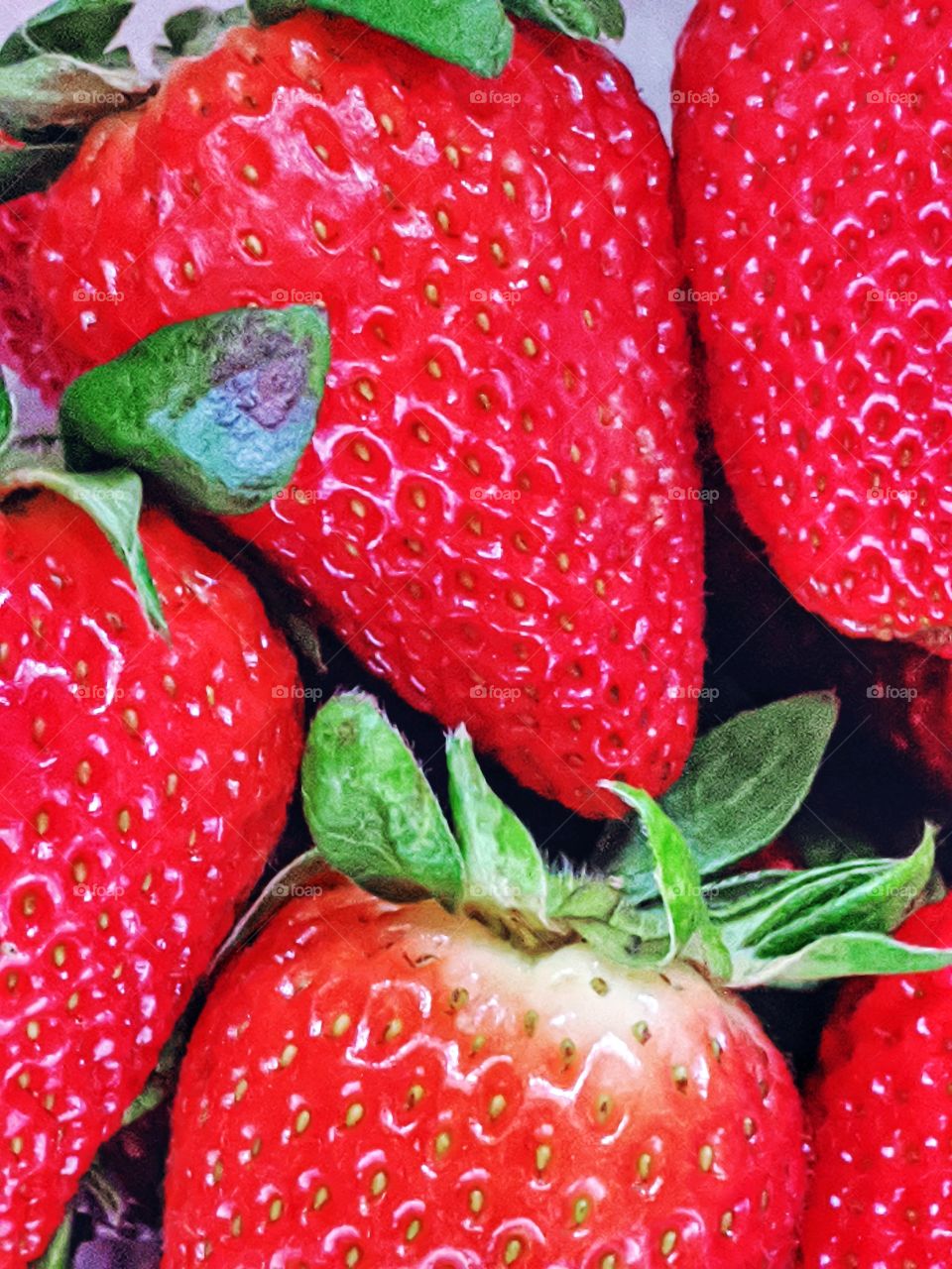 Lucious strawberries