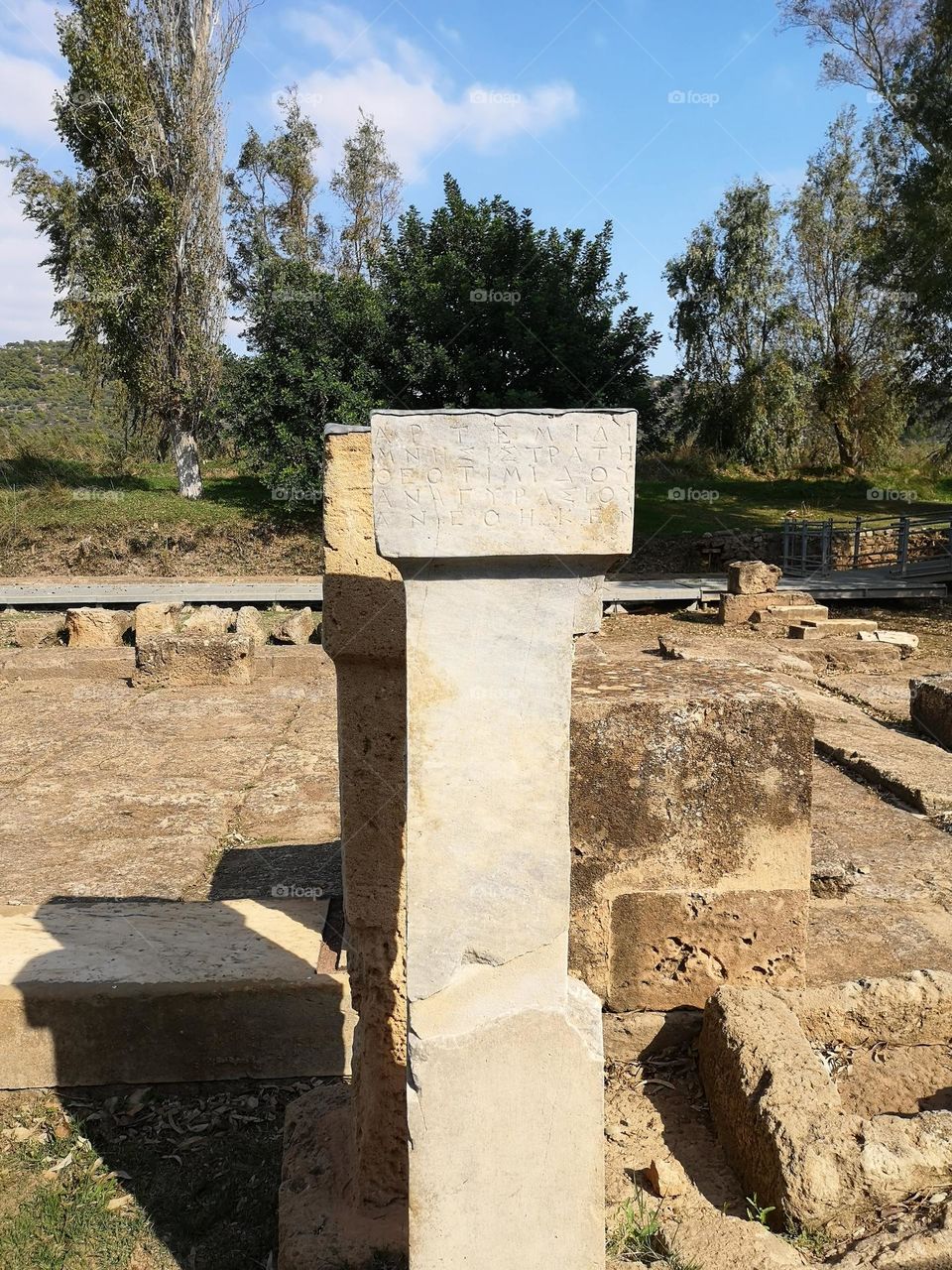 Ancient Temple of Vravronias Artemidos