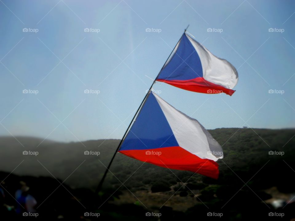 Czech flags