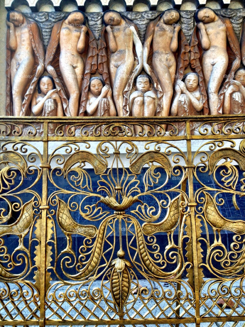 ornaments art nouveau become and fade human being by kersti