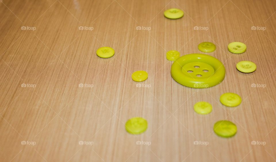 Green buttons