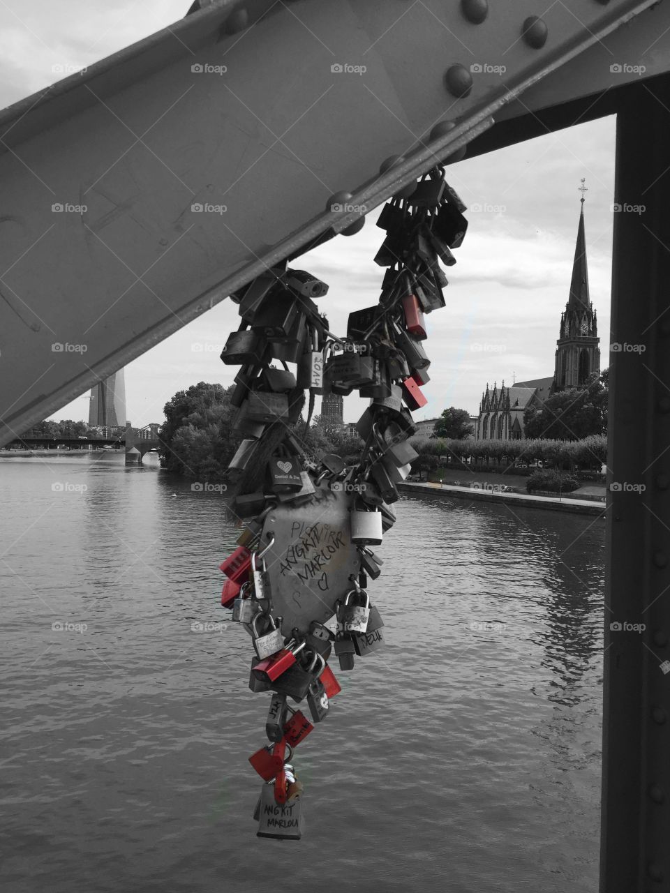 Red Love locks in Frankfurt!!