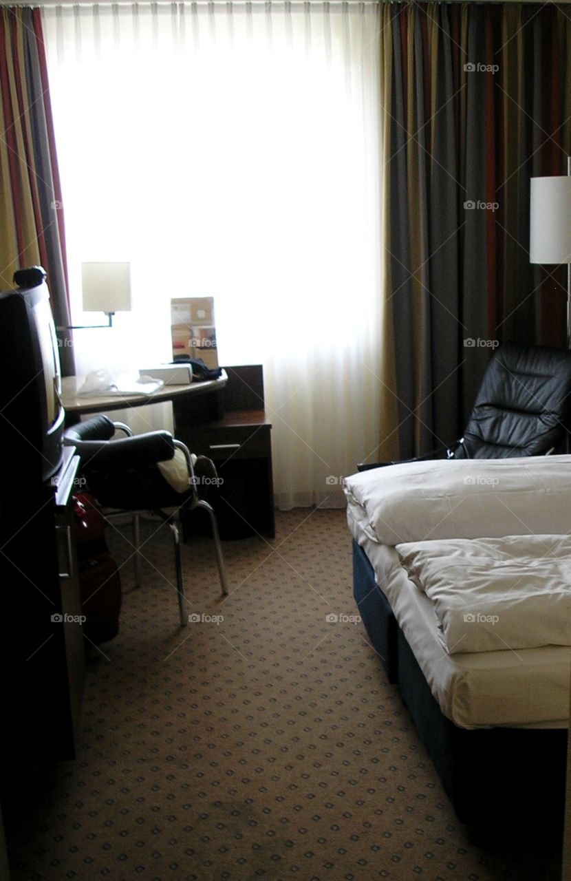 Hotel room interior design