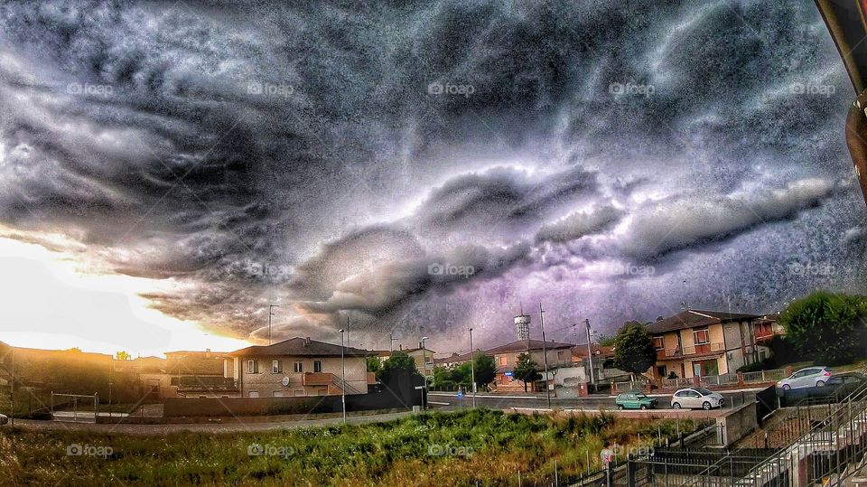 storm in italy