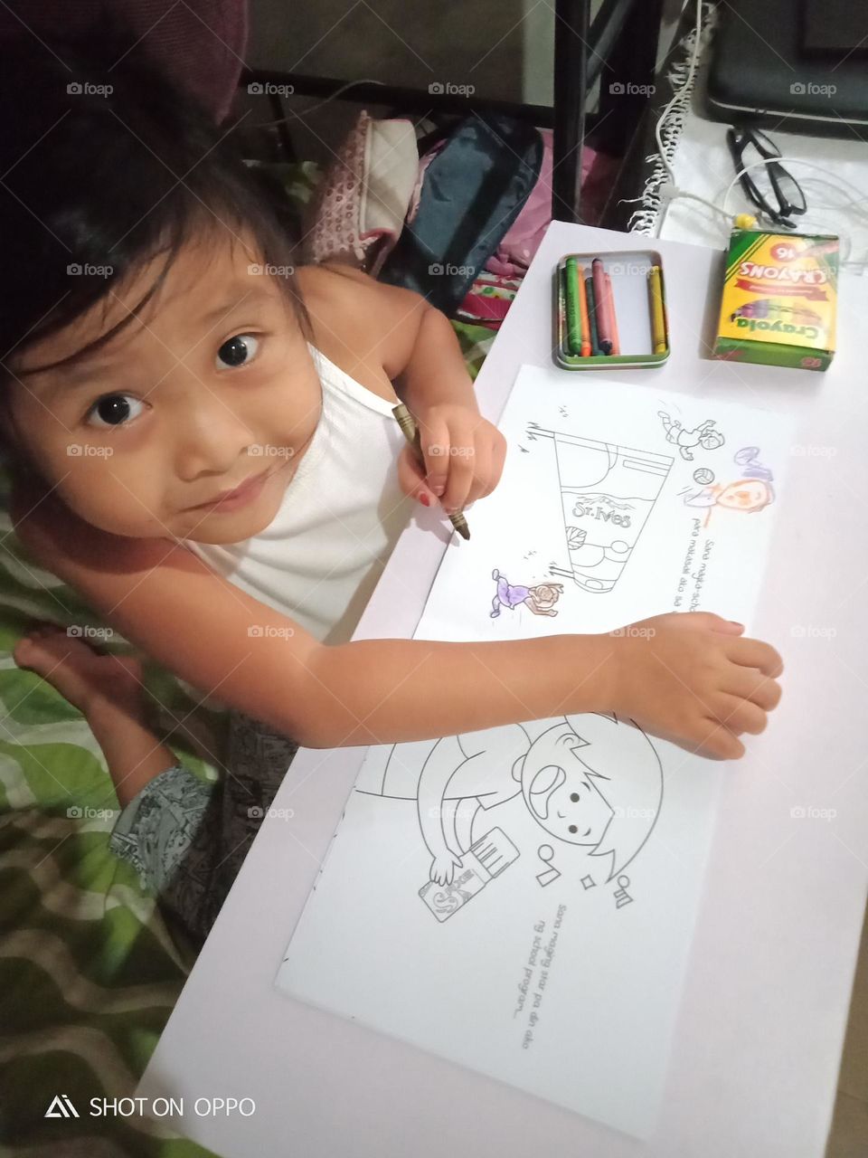 It surprises you because you did not think that it was likely to happen and it captured baby.