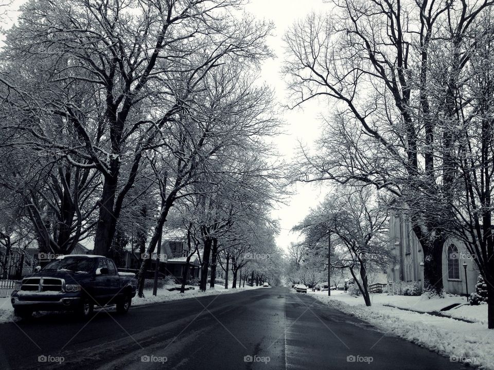 Snowy Streets