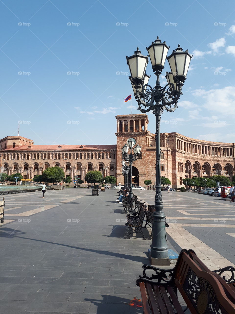 Armenia,Yerevan-platform of the Republic