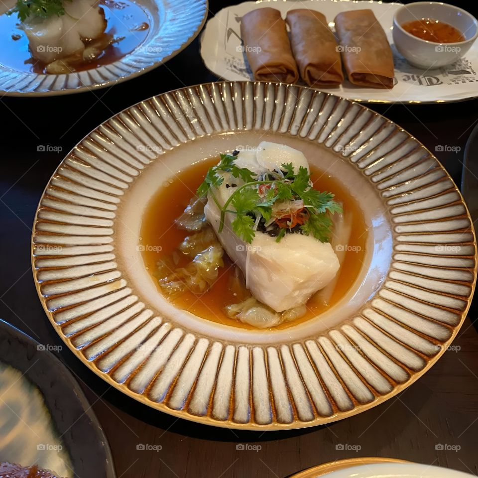 snow fish china disk