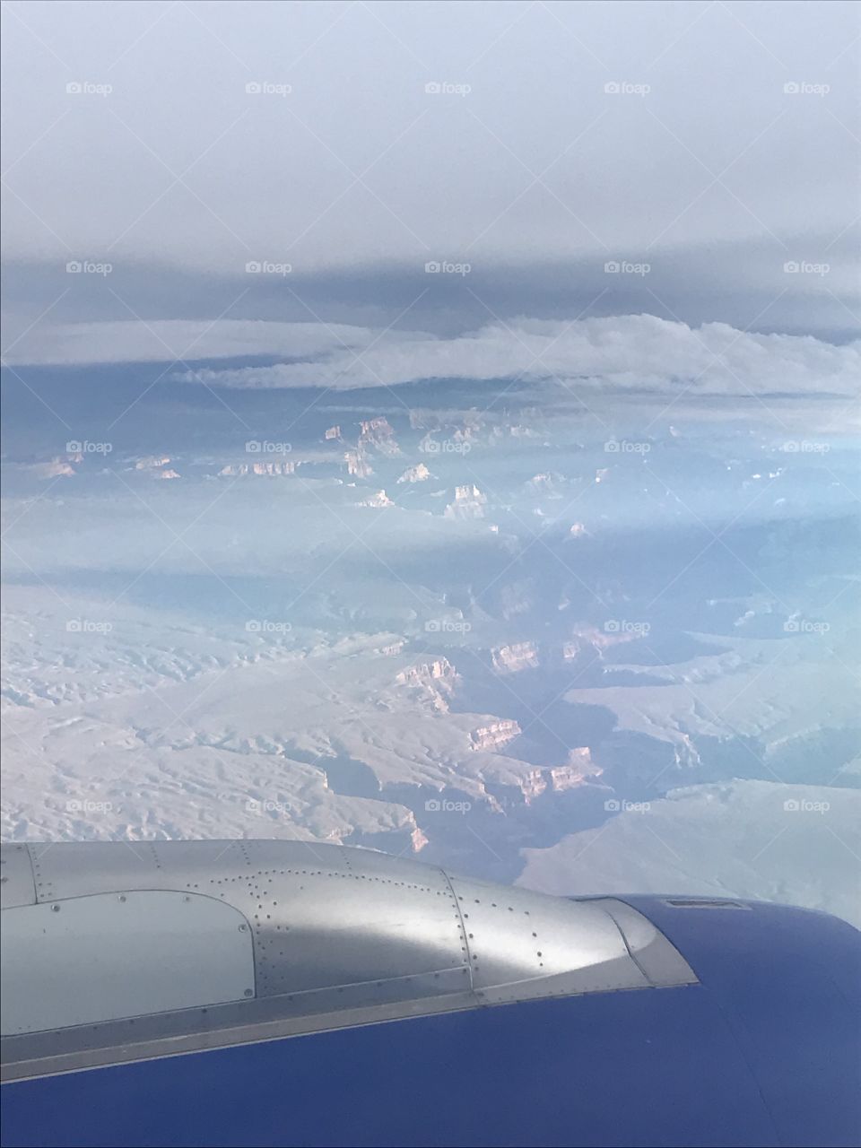 Grand canyon from the sky