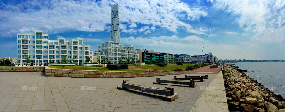City architecture . Malmö - Sweden
