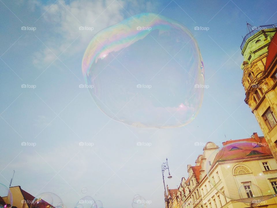 One single bubble can mąkę everything do much prettier! 

Wrocław, Poland