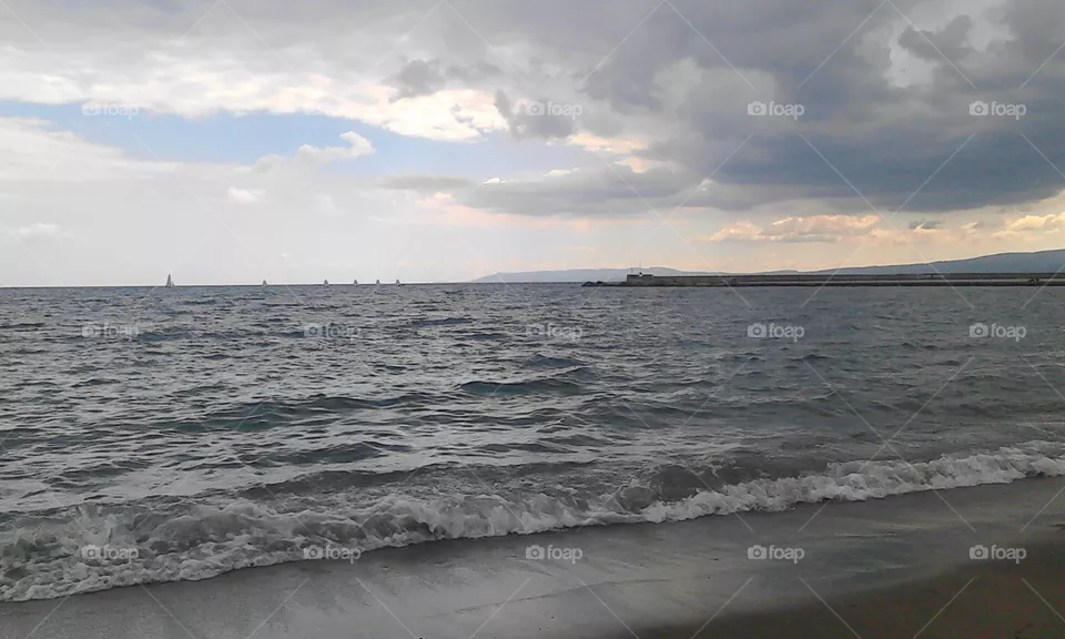 Greek beach