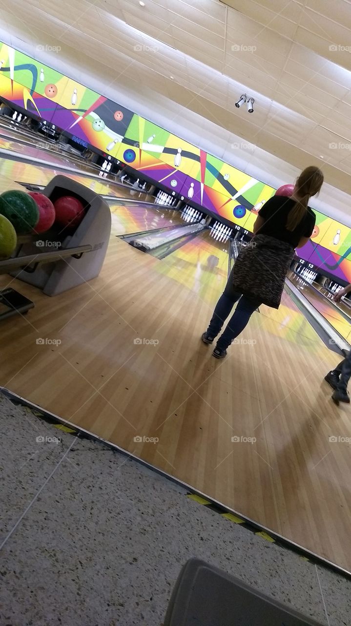 Bowling on a Sunday morning
