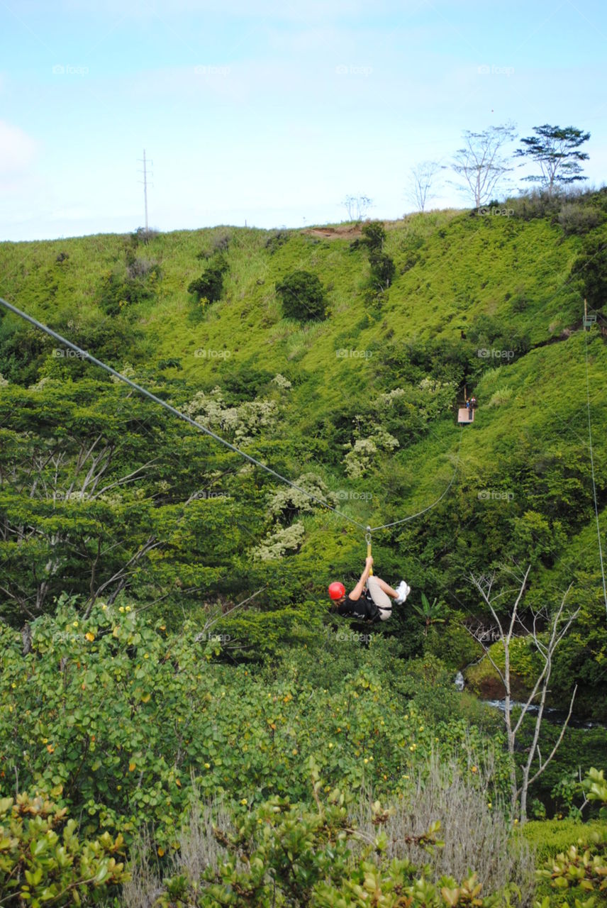 Zip line