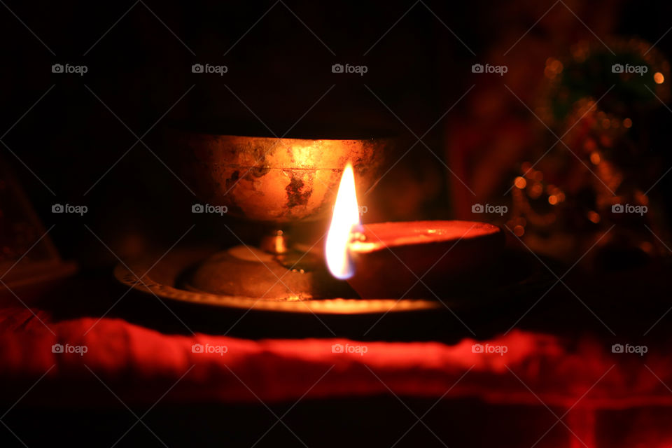lighting on Mark of Diwali or Christmas