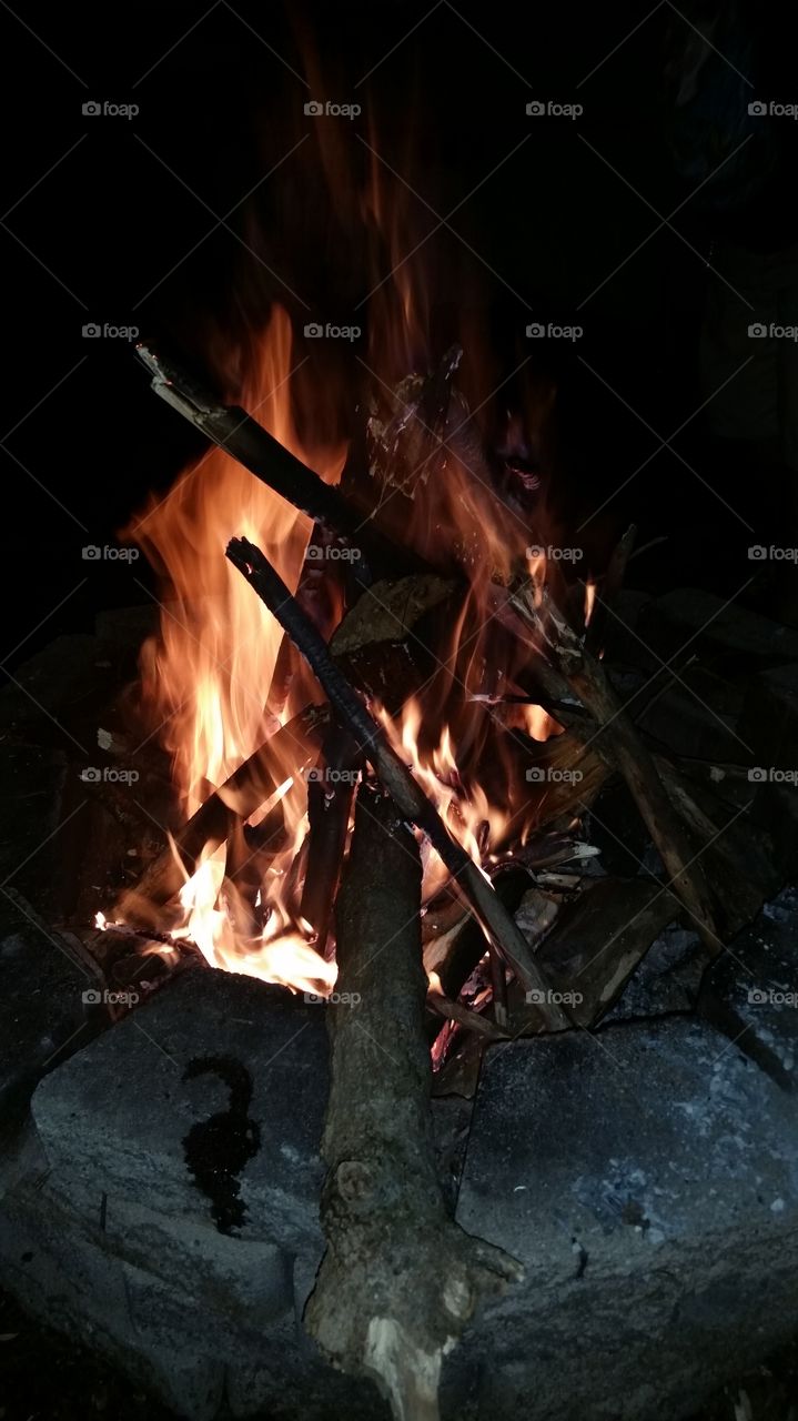 summertime campfires