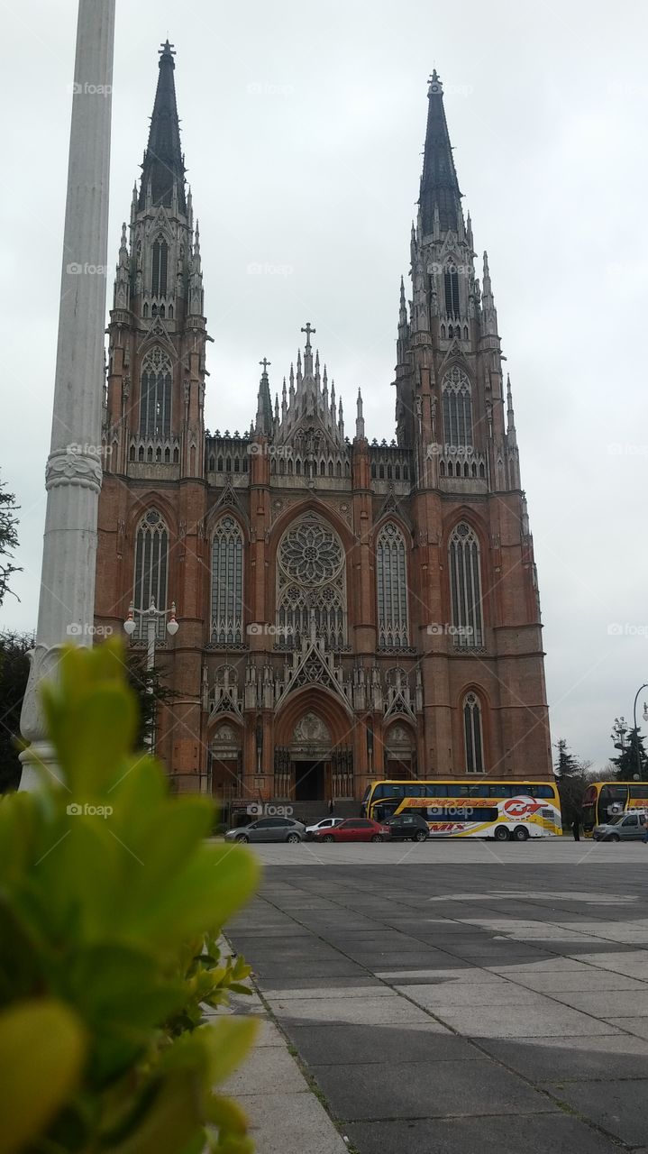 La Plata Cathedral.. Buenos Aires, Argentina..