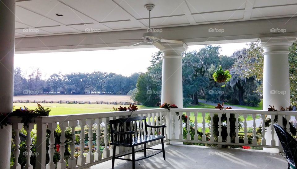 Charleston Plantation Porch