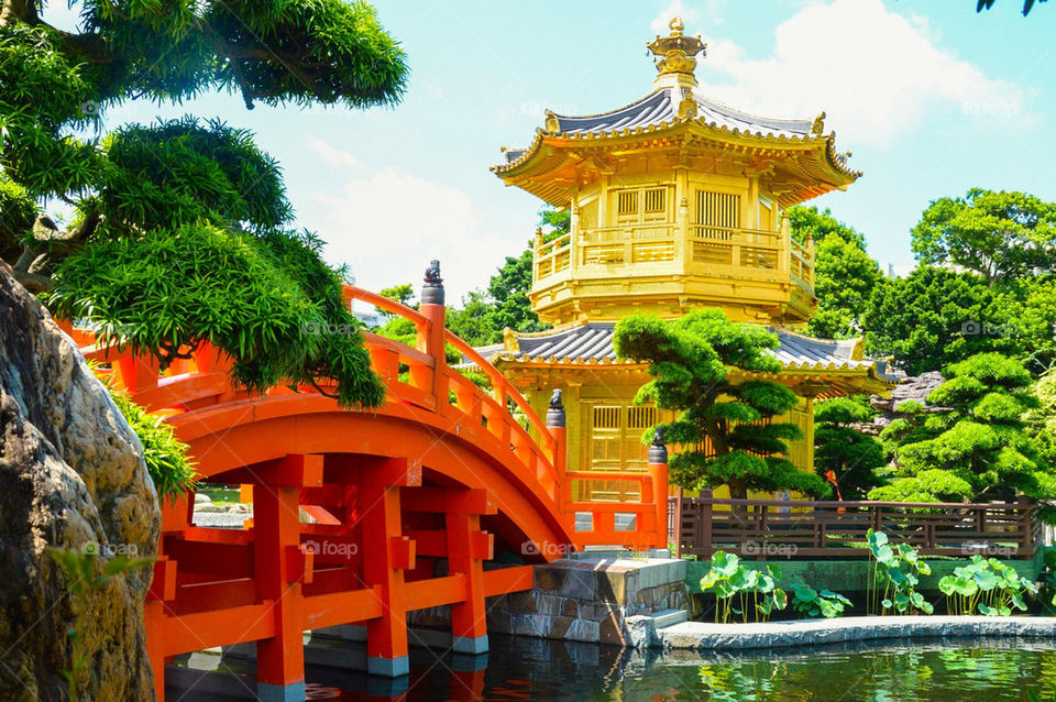 Nan Lian Garden pagoda