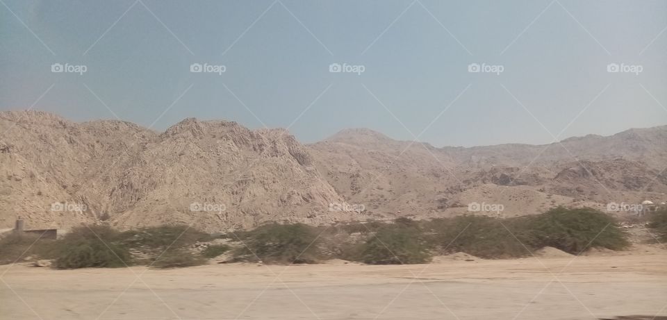 Beautiful Mountains views Ras al kheimah