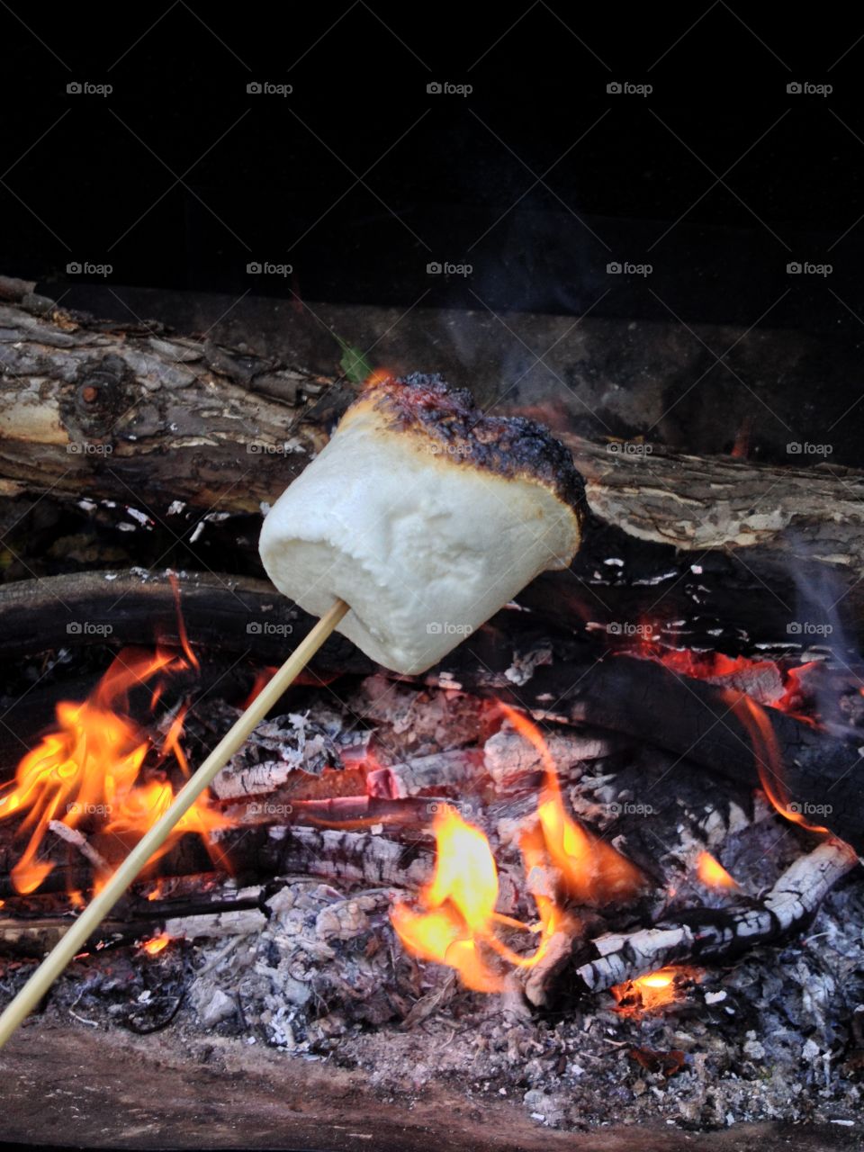 Roasting marshmallow 