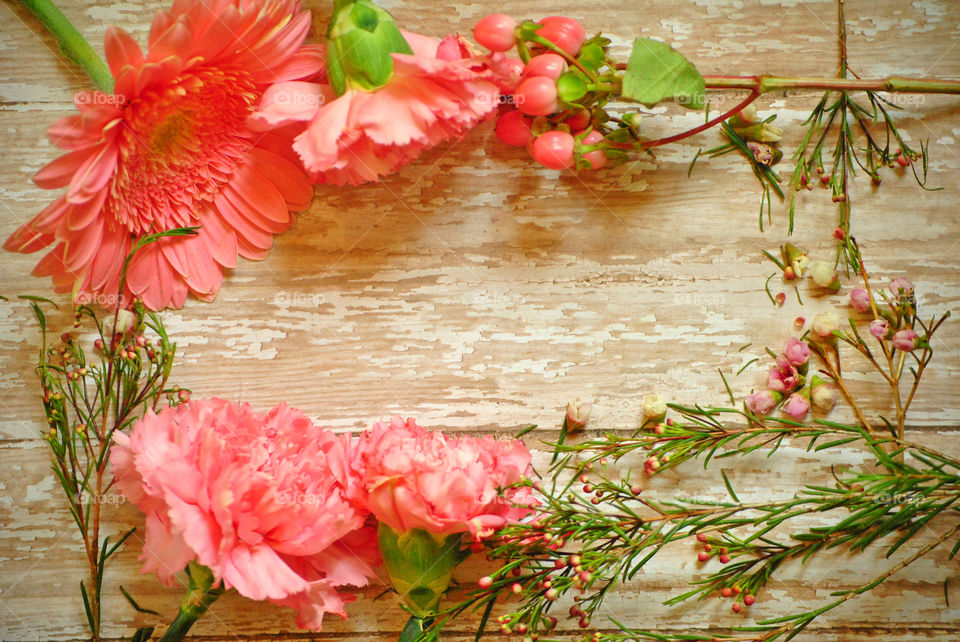 Flowers on the table